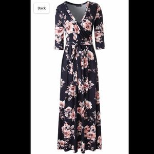 New Floral Maxi Dress!!